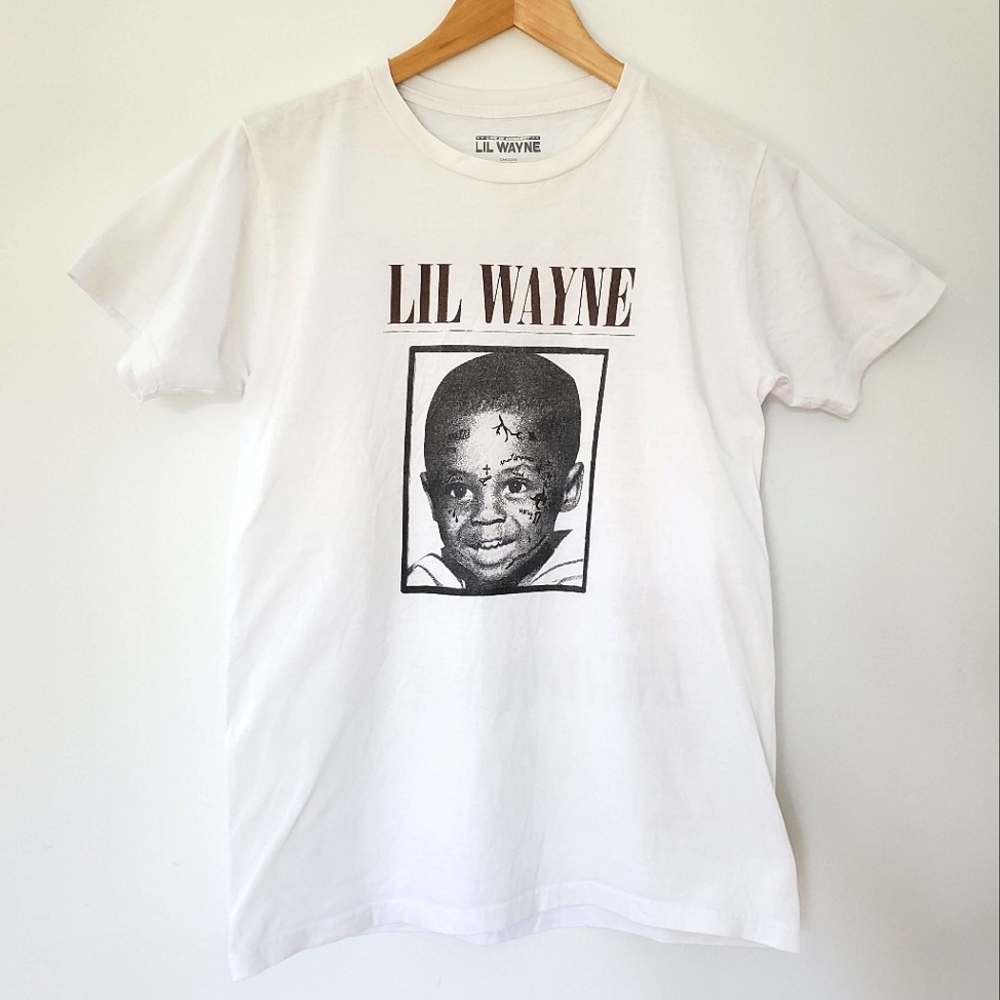 Lil Wayne Live in Concert US Tour - White T-Shirt (Men's XS)